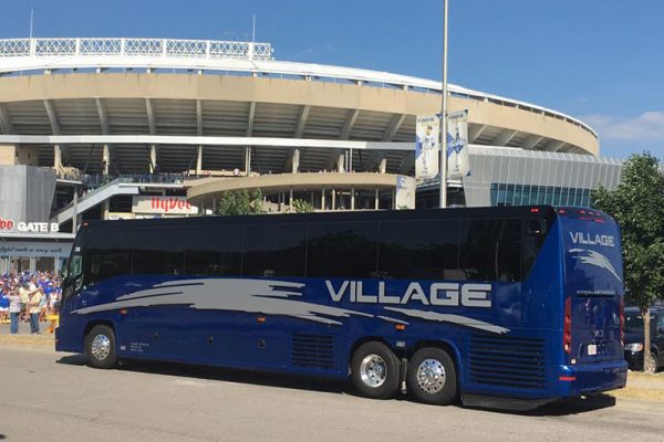 Charter bus tour