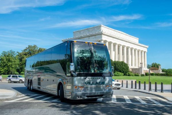 Private motorcoach rental
