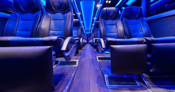 Executive Recliner Charter Bus