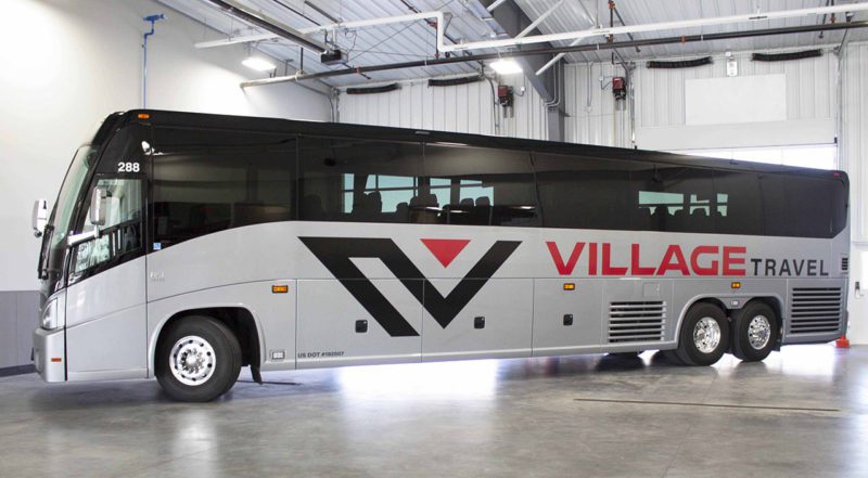 Village Travel Deluxe Charter Bus Motorcoach