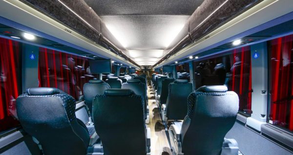Executive Sleeper Motorcoach Interior