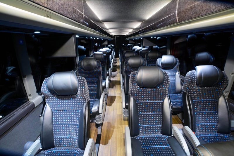 Executive Sleeper Motorcoach Seating