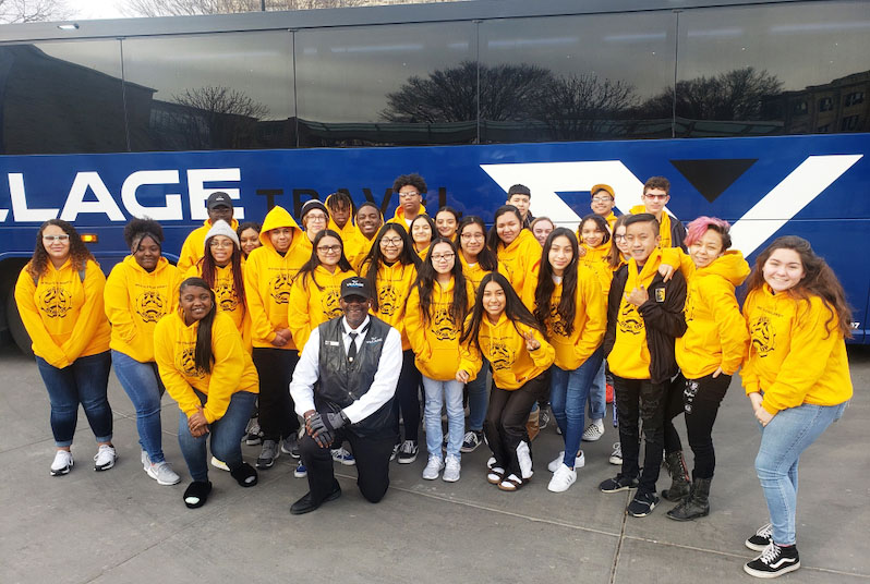 Field Trip Charter Bus
