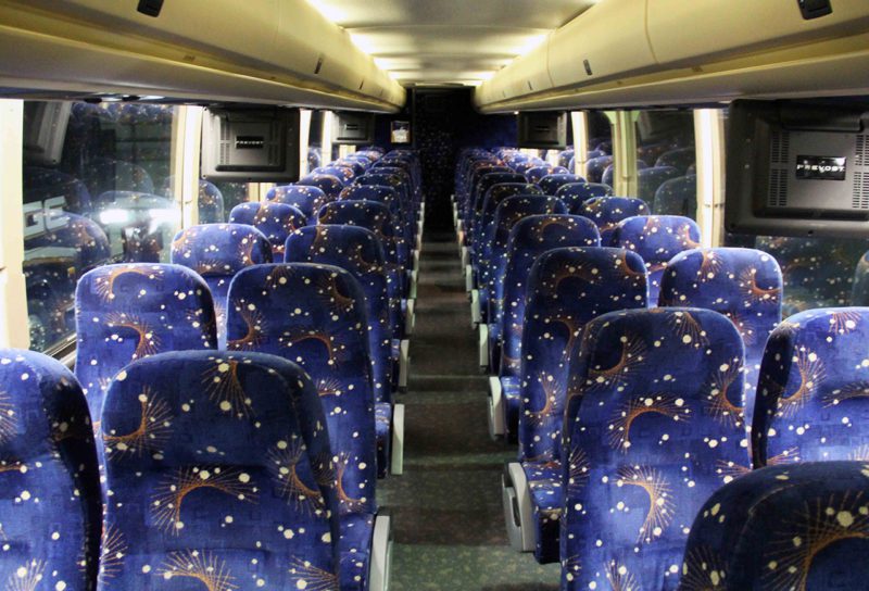 Standard Charter Bus Interior