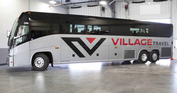 Village Travel Deluxe Charter Bus