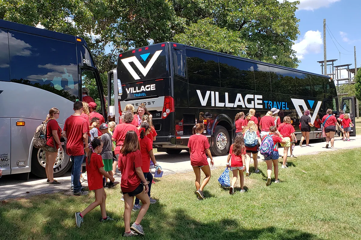 Charter Bus Church Group