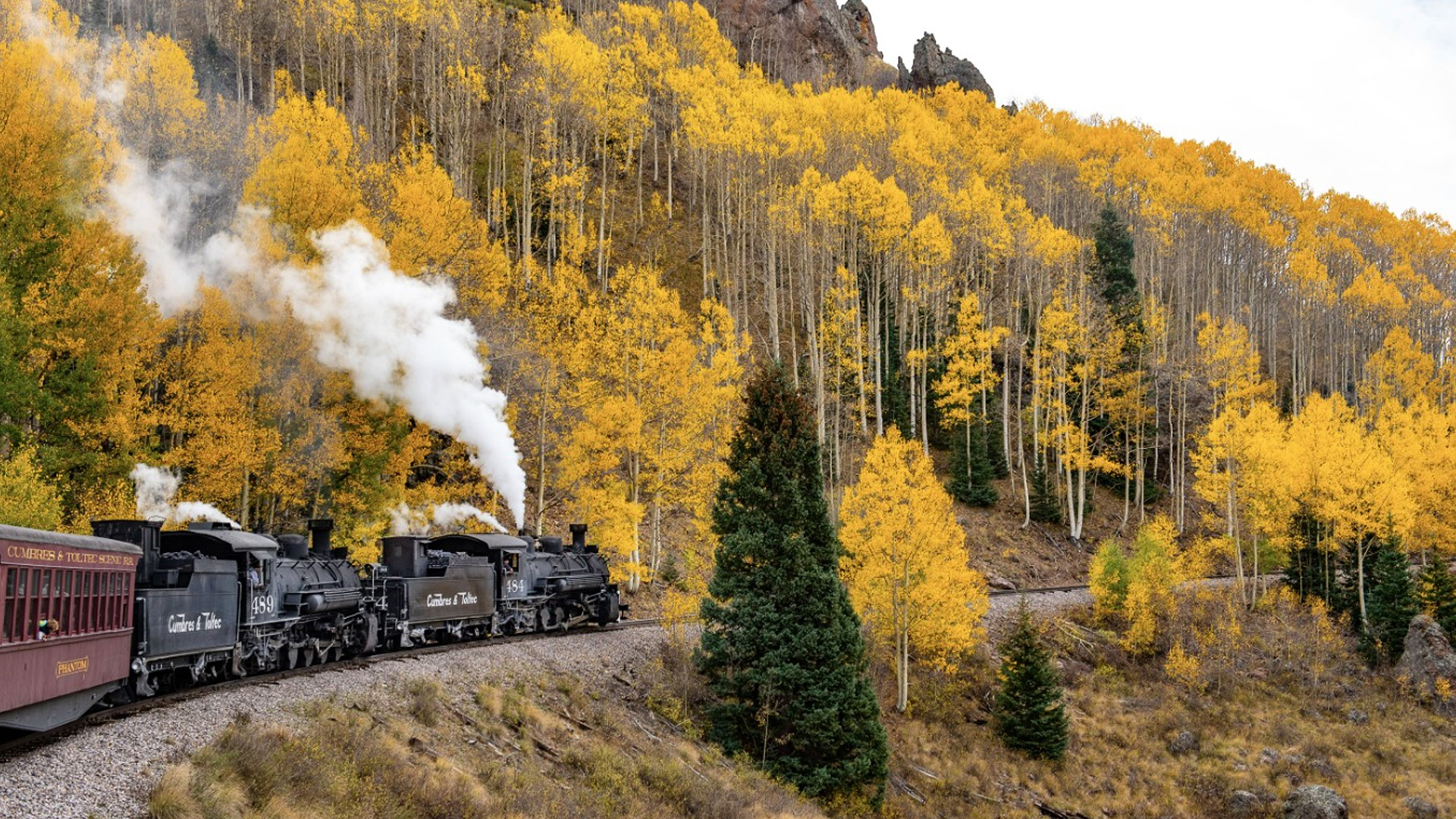 New Mexico Autumn & Rail #1
