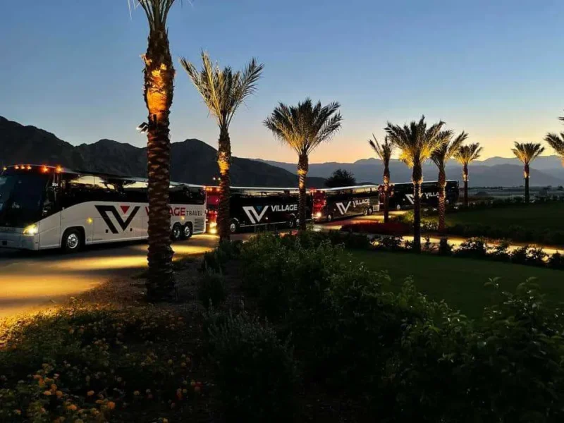 Large Group Shuttles At Coachella Festival