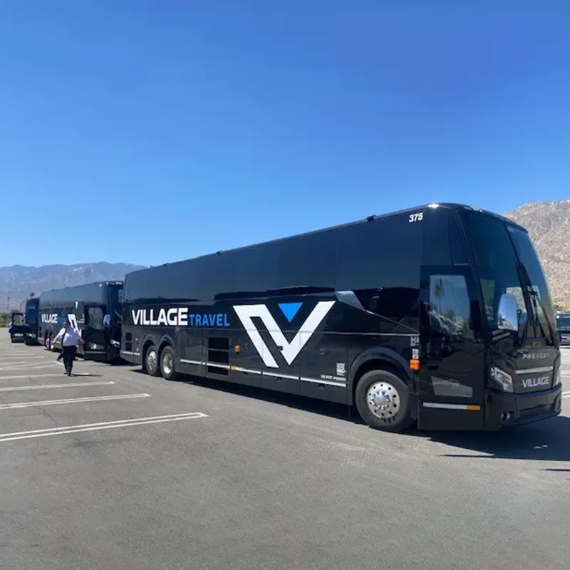 Shuttle Services By Village Travel For Large Groups