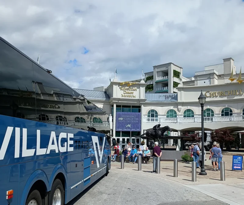 Nationwide Charter Bus Service By Village Travel At Kentucky Derby