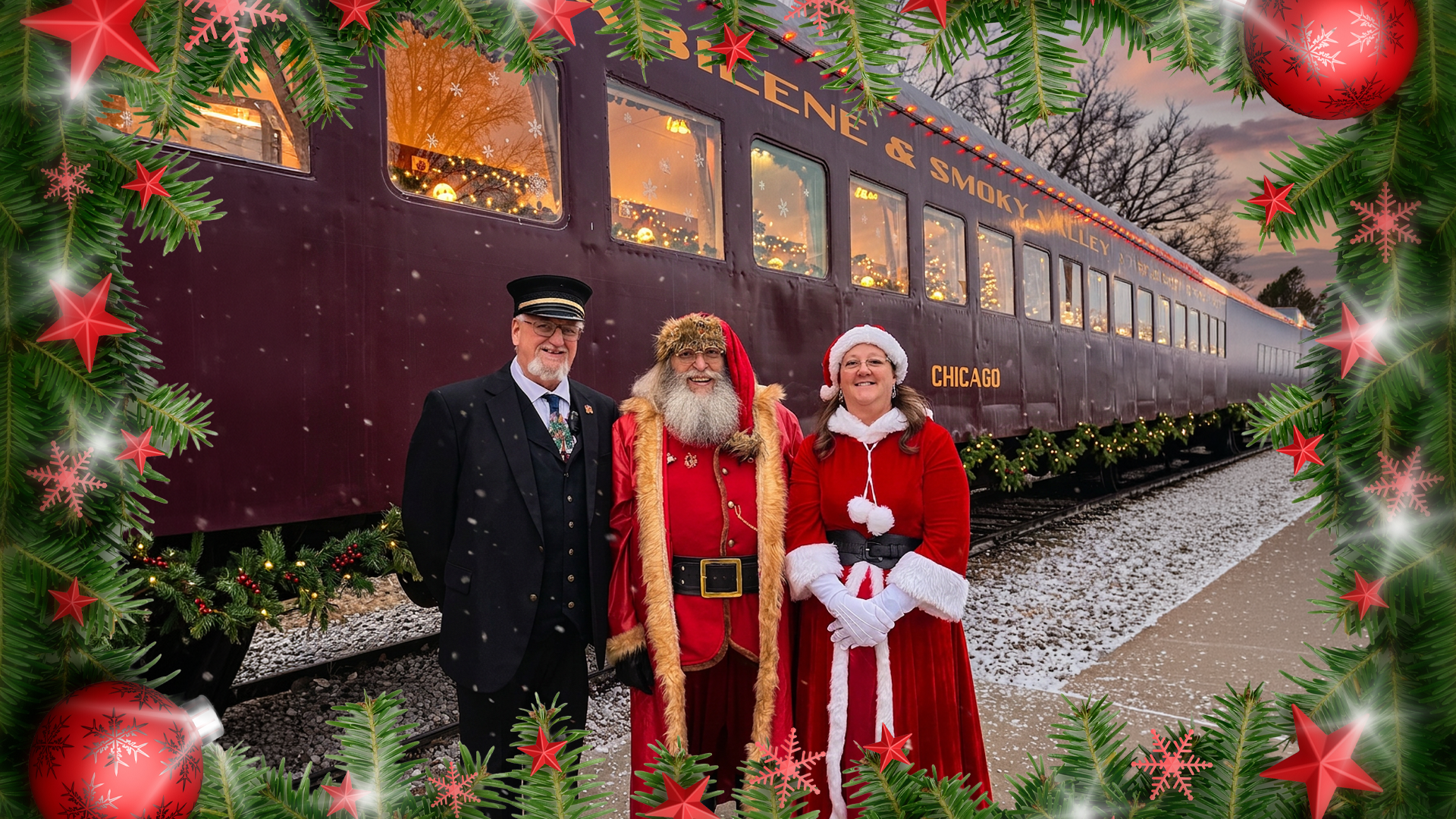 Evergreen & Ember - Christmas Dinner Train tour